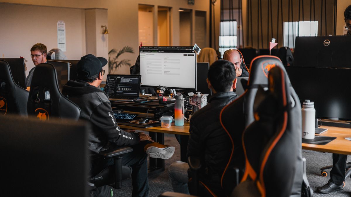 Codehesion teams working side by side in the Centurion office